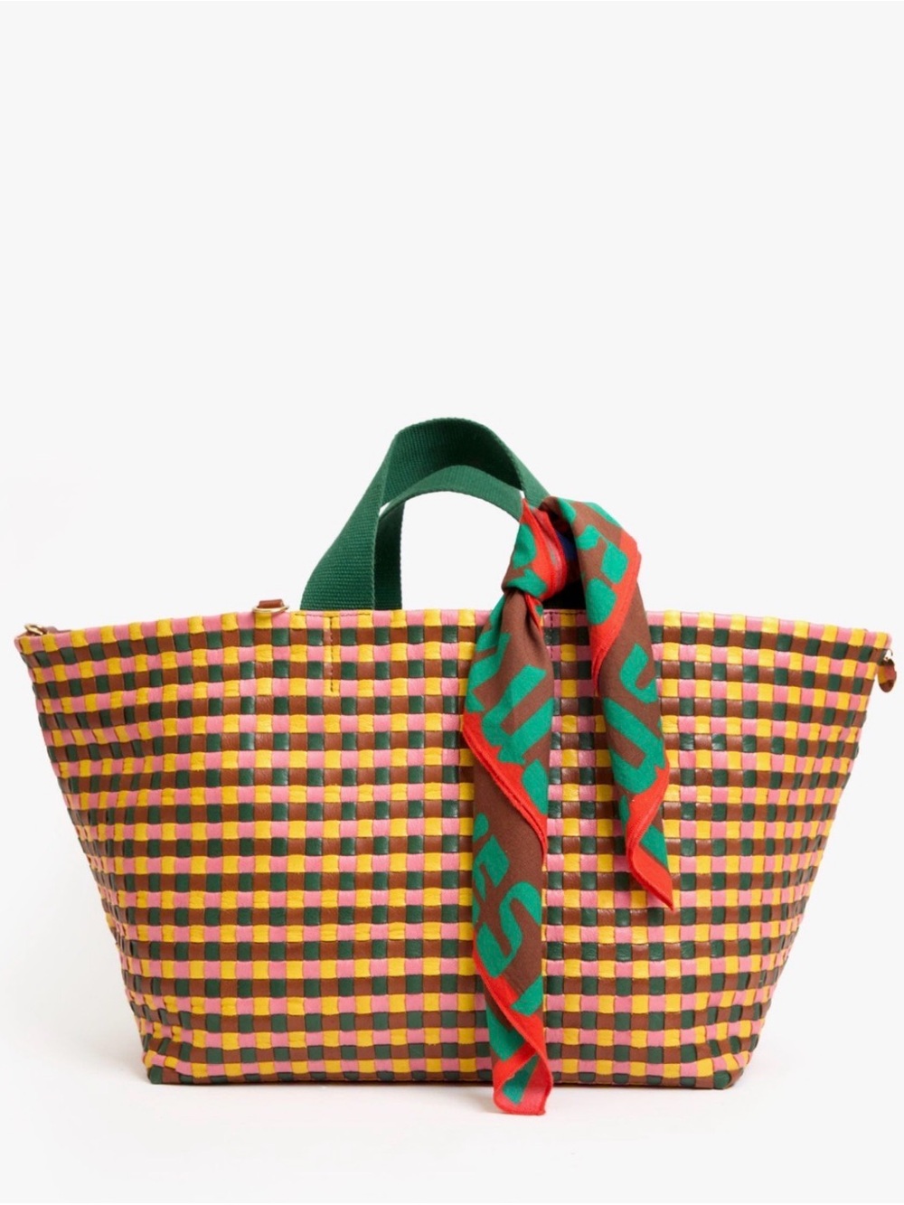 Clare V x Le Catch Bateau tote multicolor